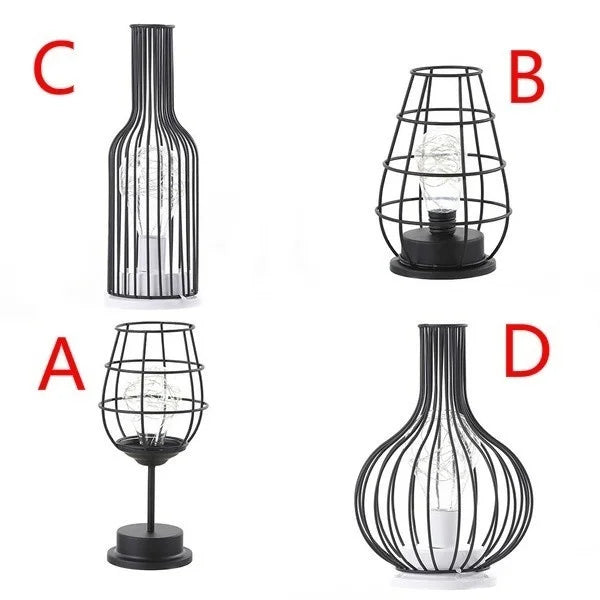 Retro Minimalist Hollow Lamps for Timeless Atmosphere Kalsten