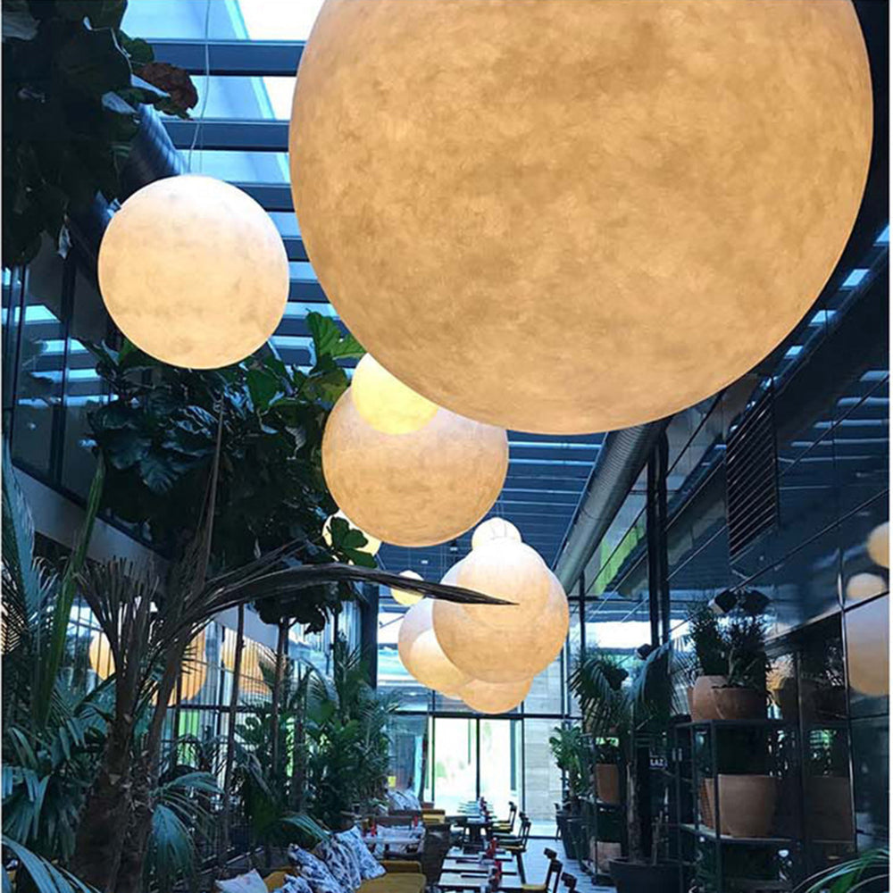 Creative Moon Pendant Light Ball Floor Lamp | Kalsten