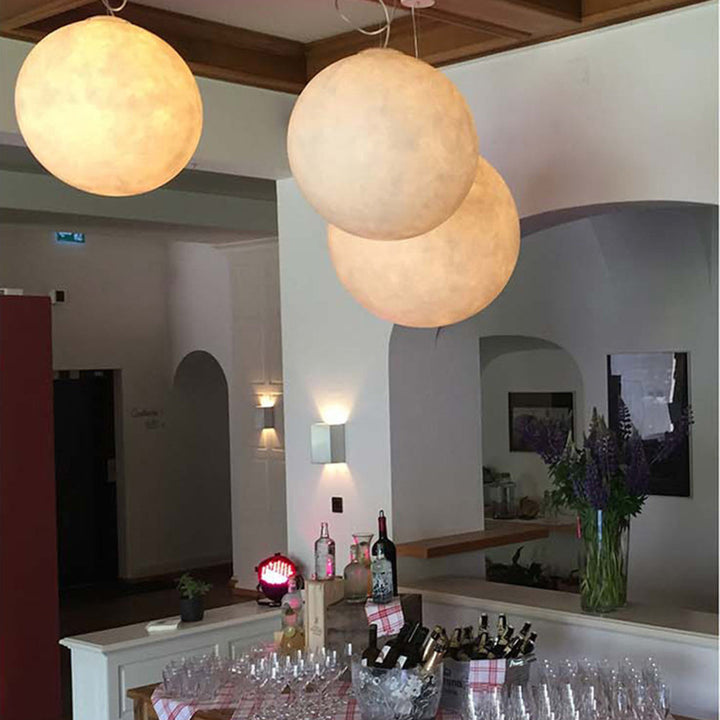 Creative Moon Pendant Light Ball Floor Lamp | Kalsten