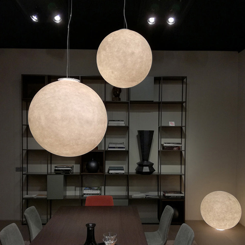 Creative Moon Pendant Light Ball Floor Lamp | Kalsten