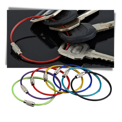 Pack of Flexible Keychains