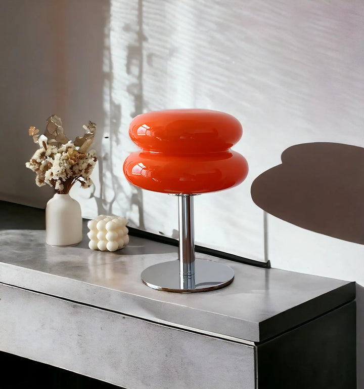 GlamoraLite - Elegant Glass Table Lamp for Your Interior | Kalsten