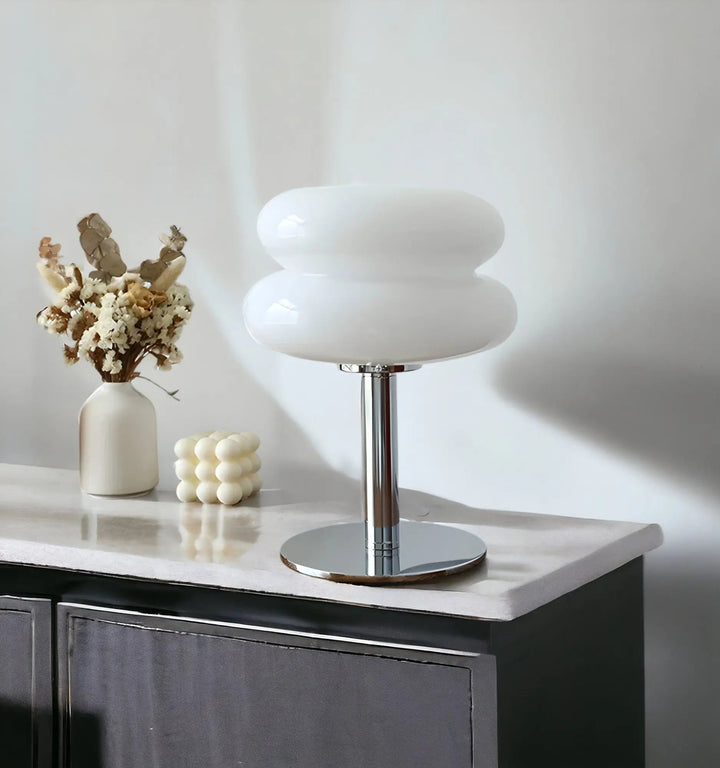 GlamoraLite - Elegant Glass Table Lamp for Your Interior | Kalsten