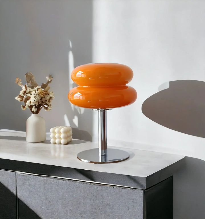 GlamoraLite - Elegant Glass Table Lamp for Your Interior | Kalsten