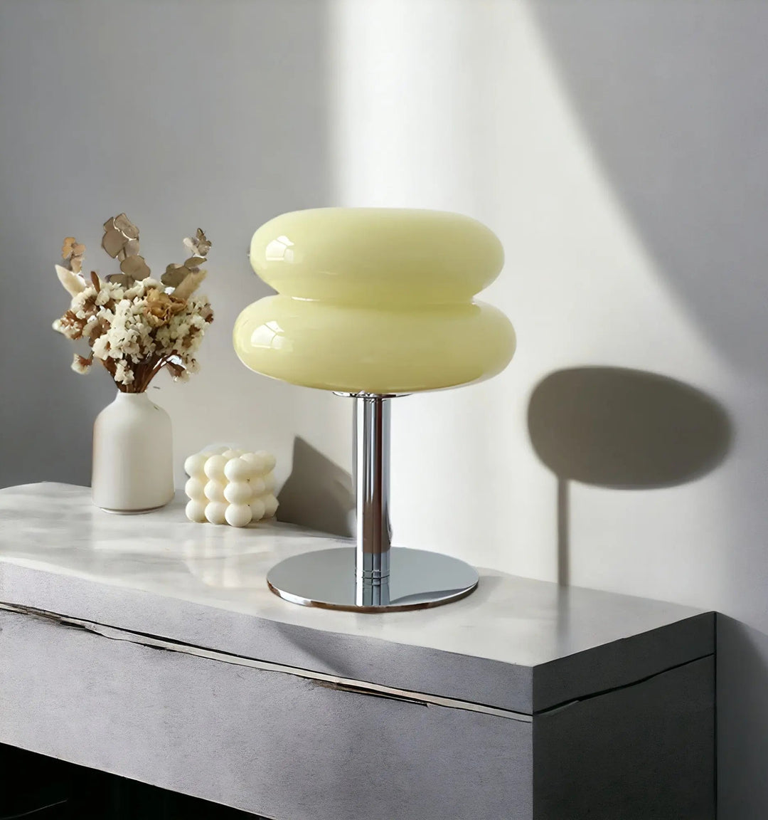 GlamoraLite - Elegant Glass Table Lamp for Your Interior | Kalsten