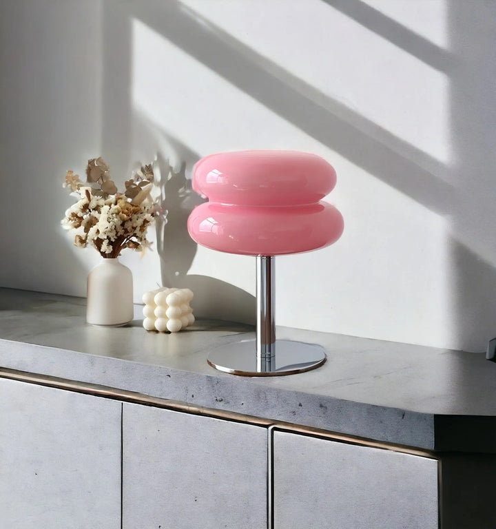 GlamoraLite - Elegant Glass Table Lamp for Your Interior | Kalsten