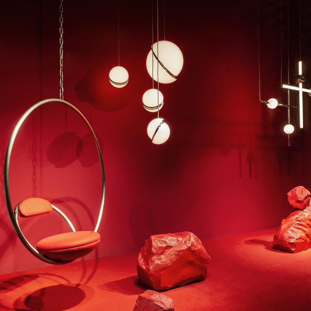 Half-Moon Pendant Light – Modern Design