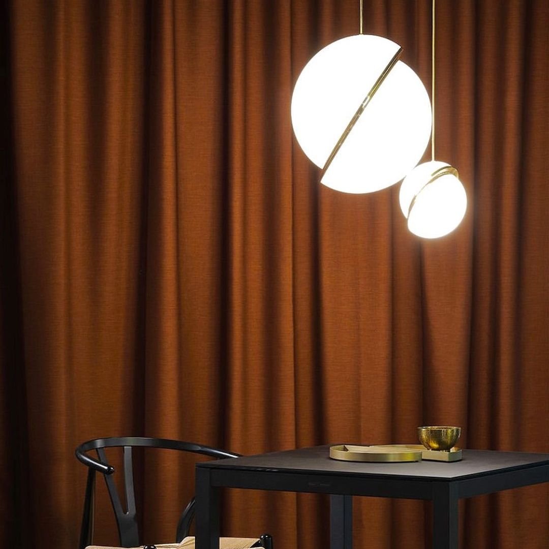 Half-Moon Pendant Light – Modern Design