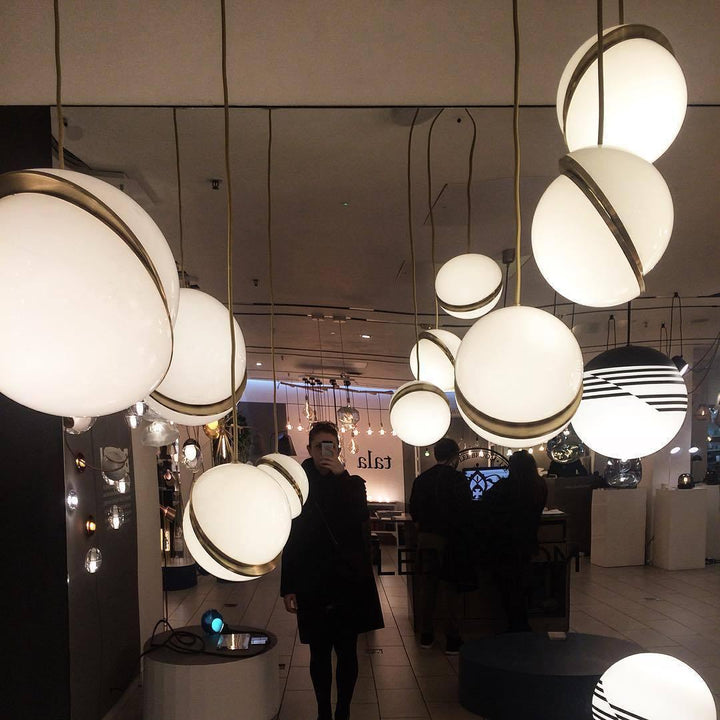 Half-Moon Pendant Light – Modern Design