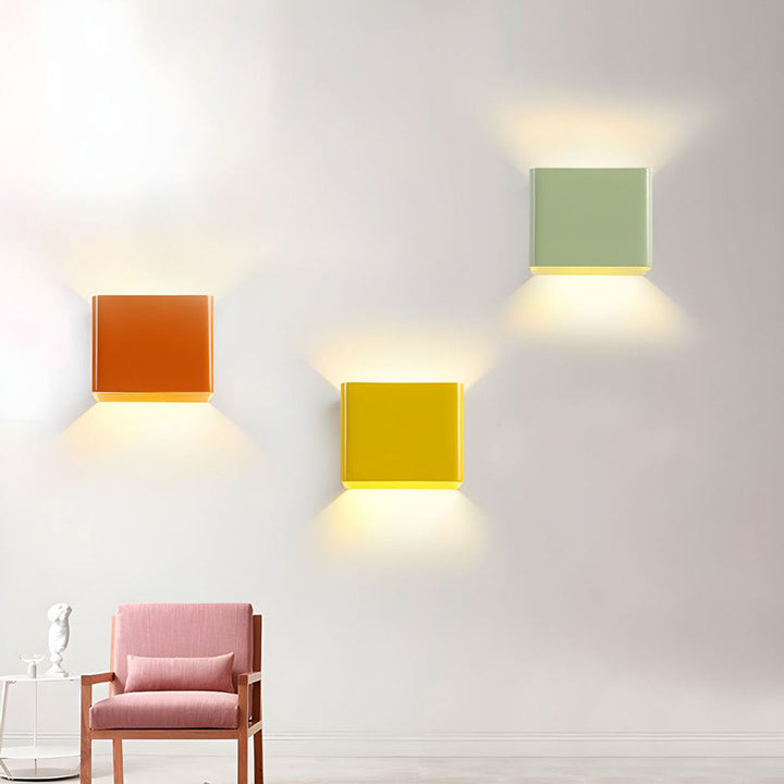 Kalsten | Cubbon LED Wall Lamp Compact Modern Design White