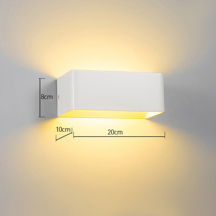 Kalsten | Cubbon LED Wall Lamp Compact Modern Design White
