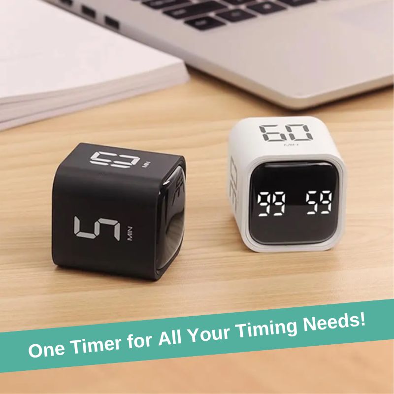Skanto | Smart Cube Timer with Gravity Sensor and LED Display
