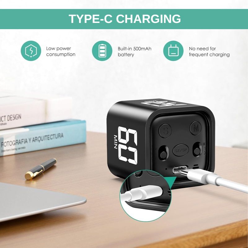 Skanto | Smart Cube Timer with Gravity Sensor and LED Display