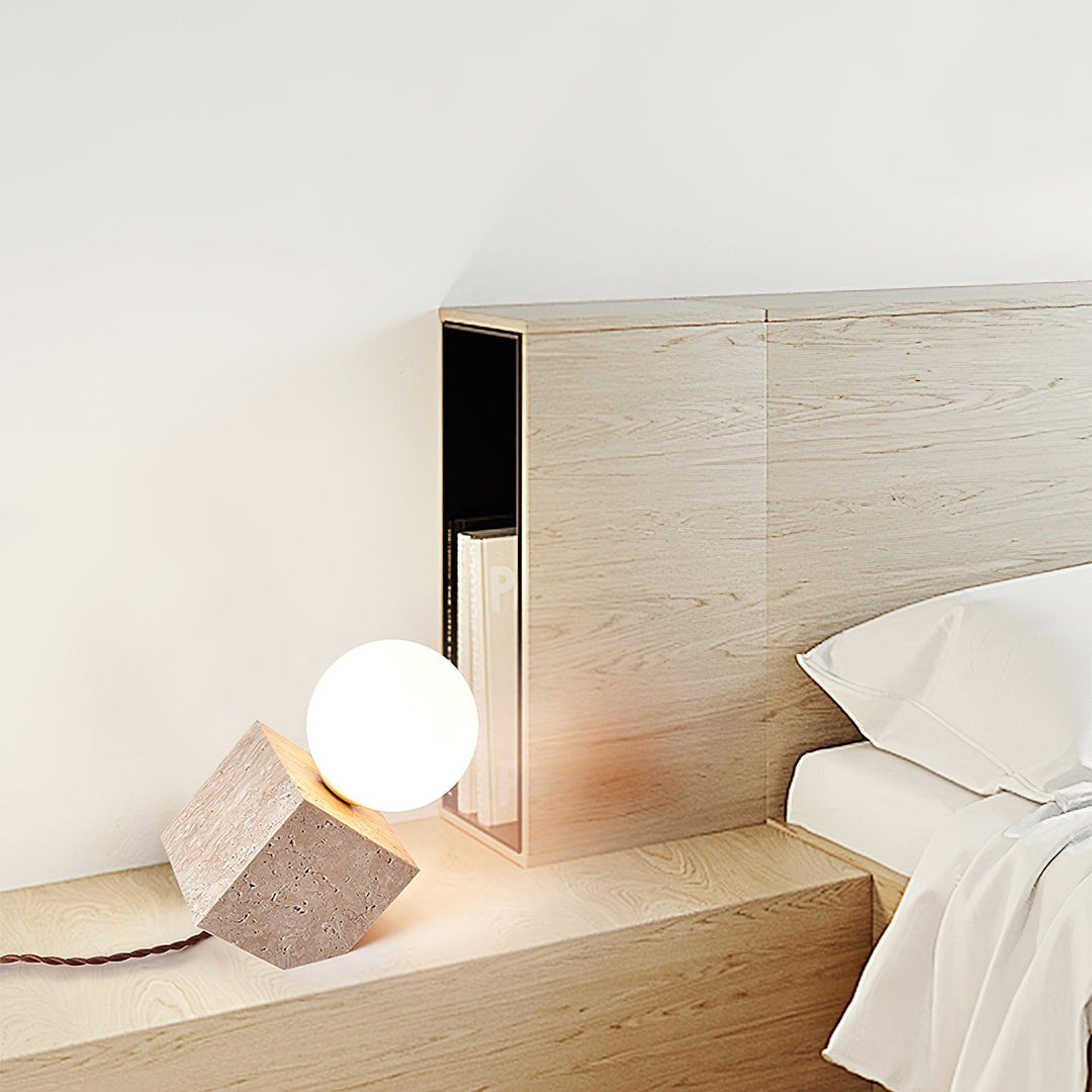 Cube Table Lamp 4.5' | Kalsten