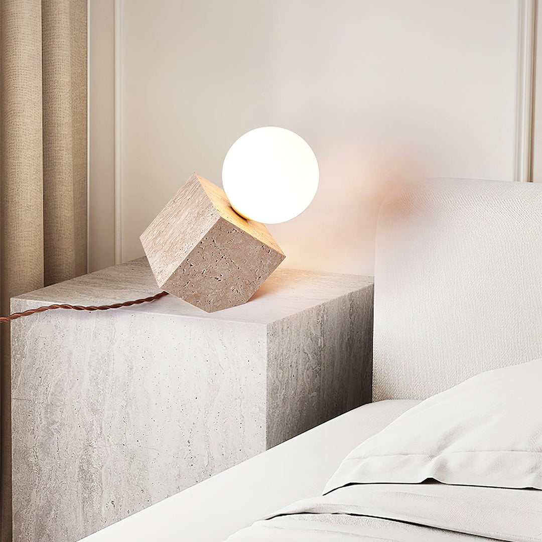 Cube Table Lamp 4.5' | Kalsten