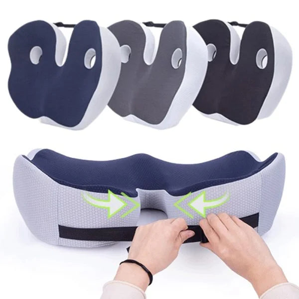Kalsten | Adjustable Memory Foam Sit Bone Relief Seat Cushion