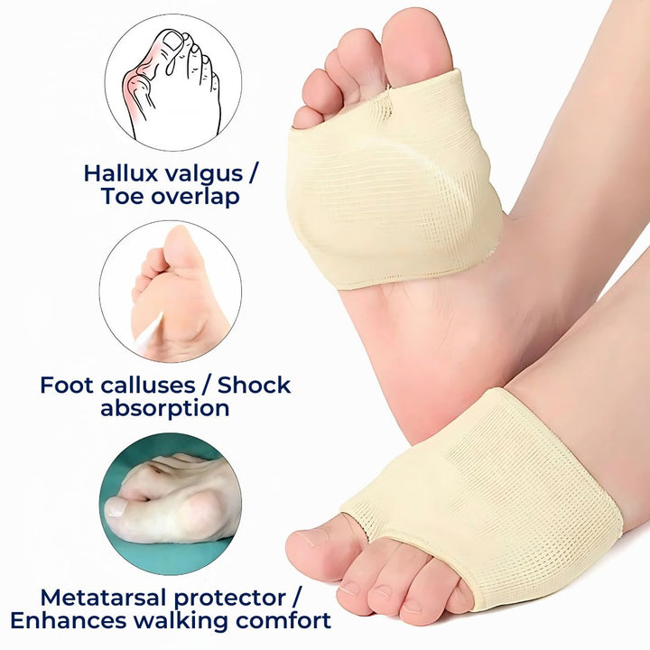 CushionFlex Forefoot Protection Pads | Shock-Absorbing Foot Cushion for Daily Comfort & Pain Relief | Kalsten