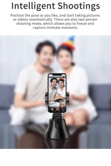 Smartphone Mount - Intelligent 360° Auto-Tracking | Kalsten