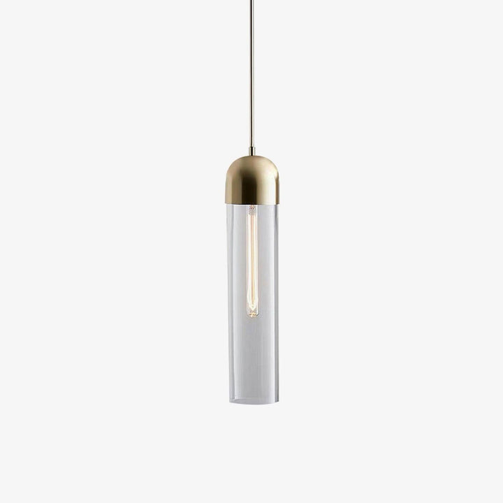 Glass Cylindrical Shape Pendant Light | Kalsten