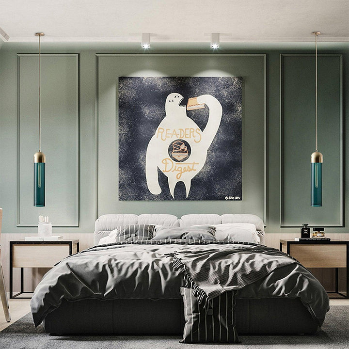 Glass Cylindrical Shape Pendant Light | Kalsten