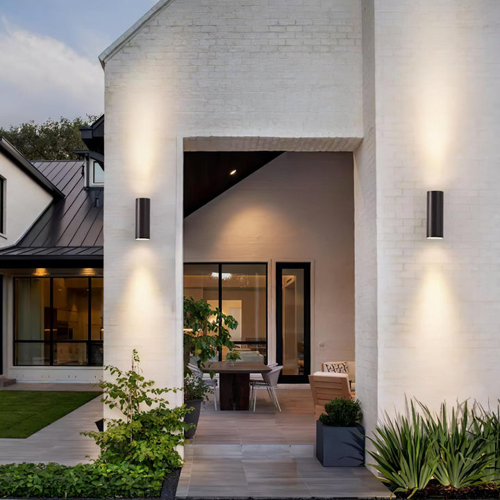 Cylindrical Outdoor Wall-mounted light Wall Light | Kalsten