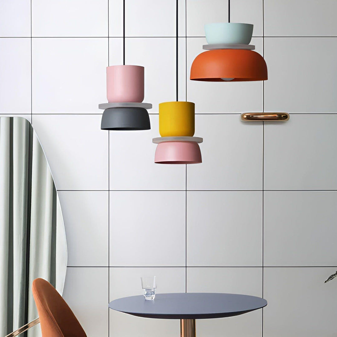 LED pendant light in Macaron style – Decorative ceiling lamp for your home | Kalsten