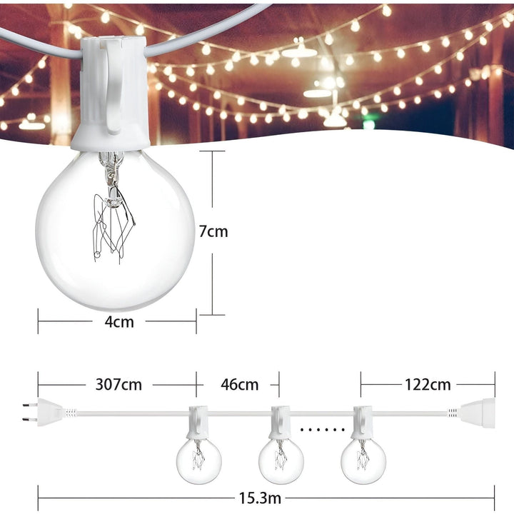 FairyFlicker String Lights - Luxurious patio lighting with waterproof protection | Kalsten