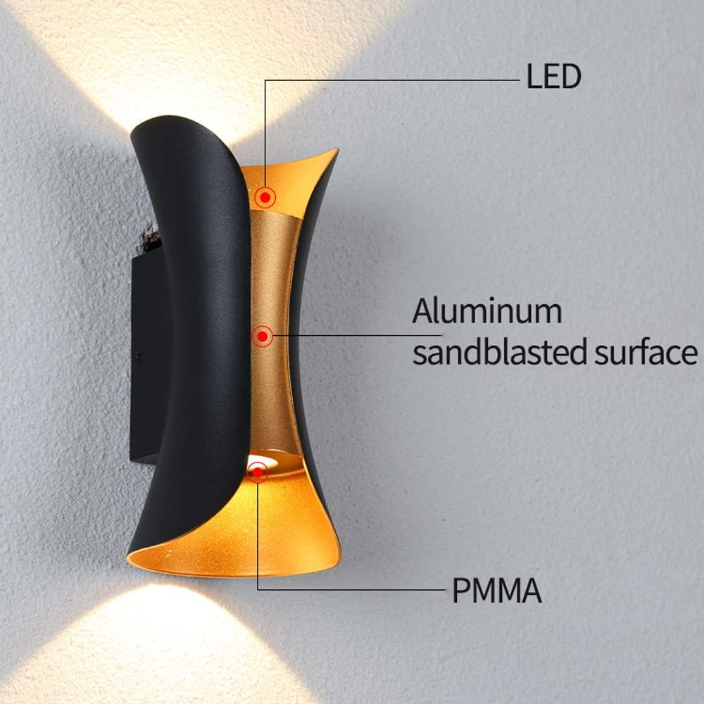Waterproof Aluminum Outdoor LED Wall Lamp Kalsten