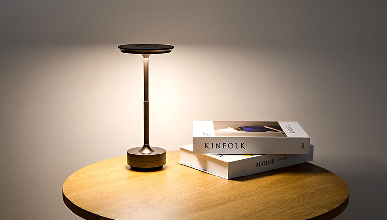 ClarityGlow Luxe Edition | Wireless LED Table Lamp | Kalsten
