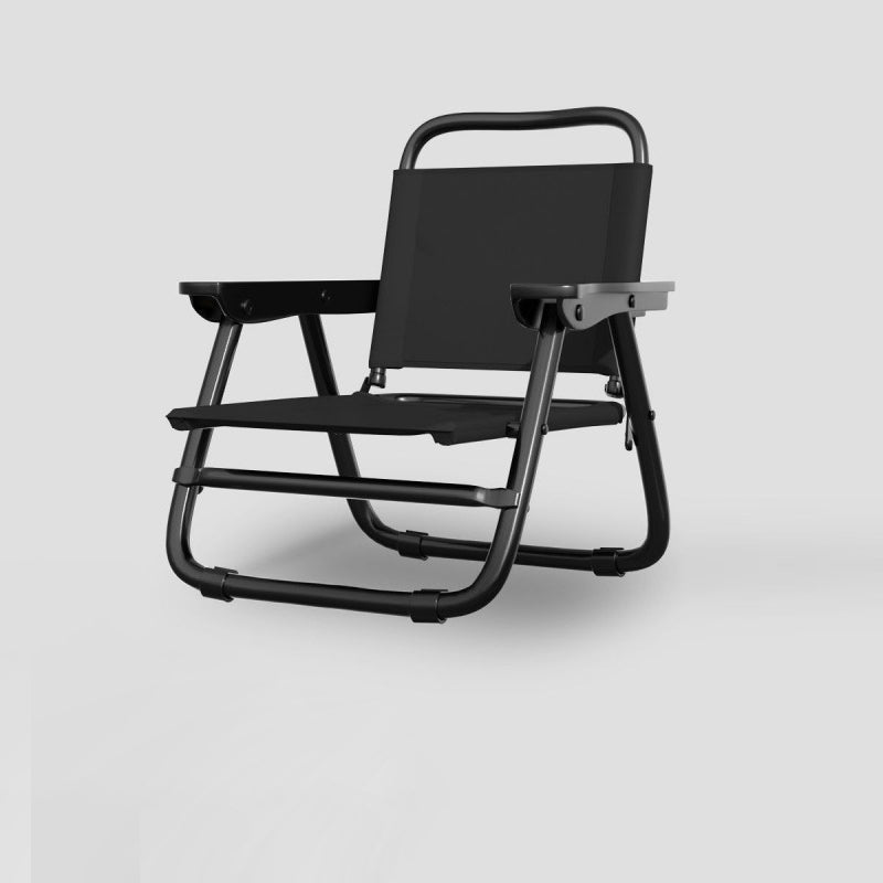 Modern Minimalist Square Bent Oxford Fabric Steel Tube Chair Backrest Armrest For Outdoor | Kalsten