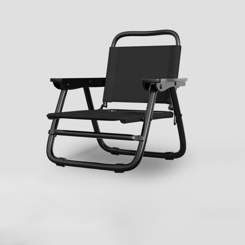 Modern Minimalist Square Bent Oxford Fabric Steel Tube Chair Backrest Armrest For Outdoor | Kalsten