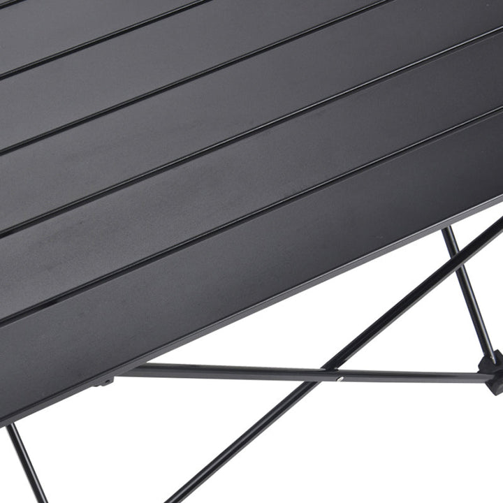Modern Minimalist Carbon Steel Aluminum Foldable Square Side Table For Outdoor | Kalsten