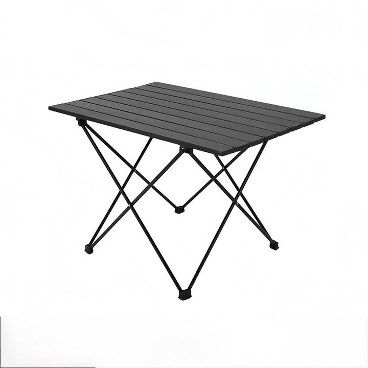 Modern Minimalist Carbon Steel Aluminum Foldable Square Side Table For Outdoor | Kalsten