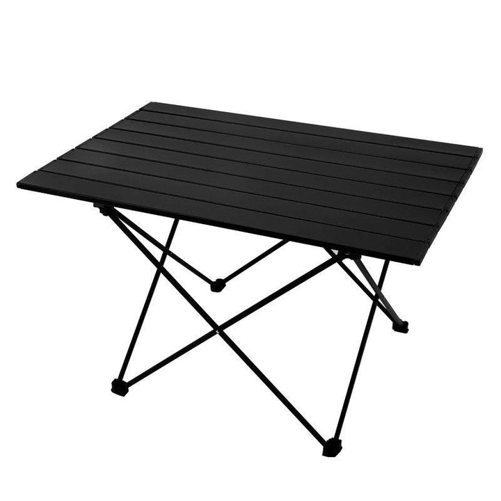 Modern Minimalist Carbon Steel Aluminum Foldable Square Side Table For Outdoor | Kalsten