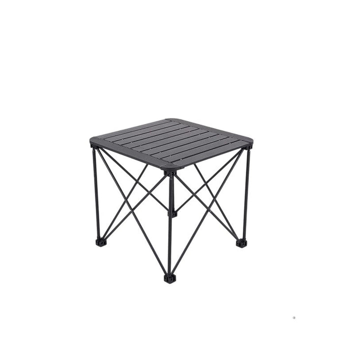 Modern Simplicity Square Rectangle Aluminum Iron Outdoor Foldable Camping Coffee Table 1-Tier For Garden | Kalsten