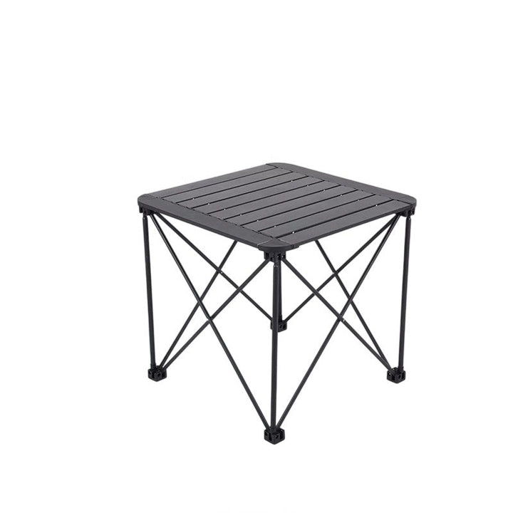 Modern Simplicity Square Rectangle Aluminum Iron Outdoor Foldable Camping Coffee Table 1-Tier For Garden | Kalsten