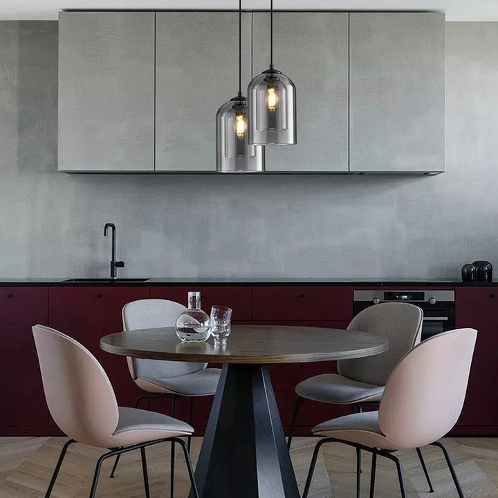 Minimalist Double Layer Small Pendant Light | Kalsten