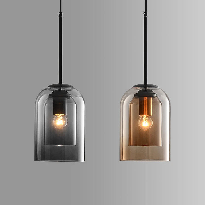 Minimalist Double Layer Small Pendant Light | Kalsten