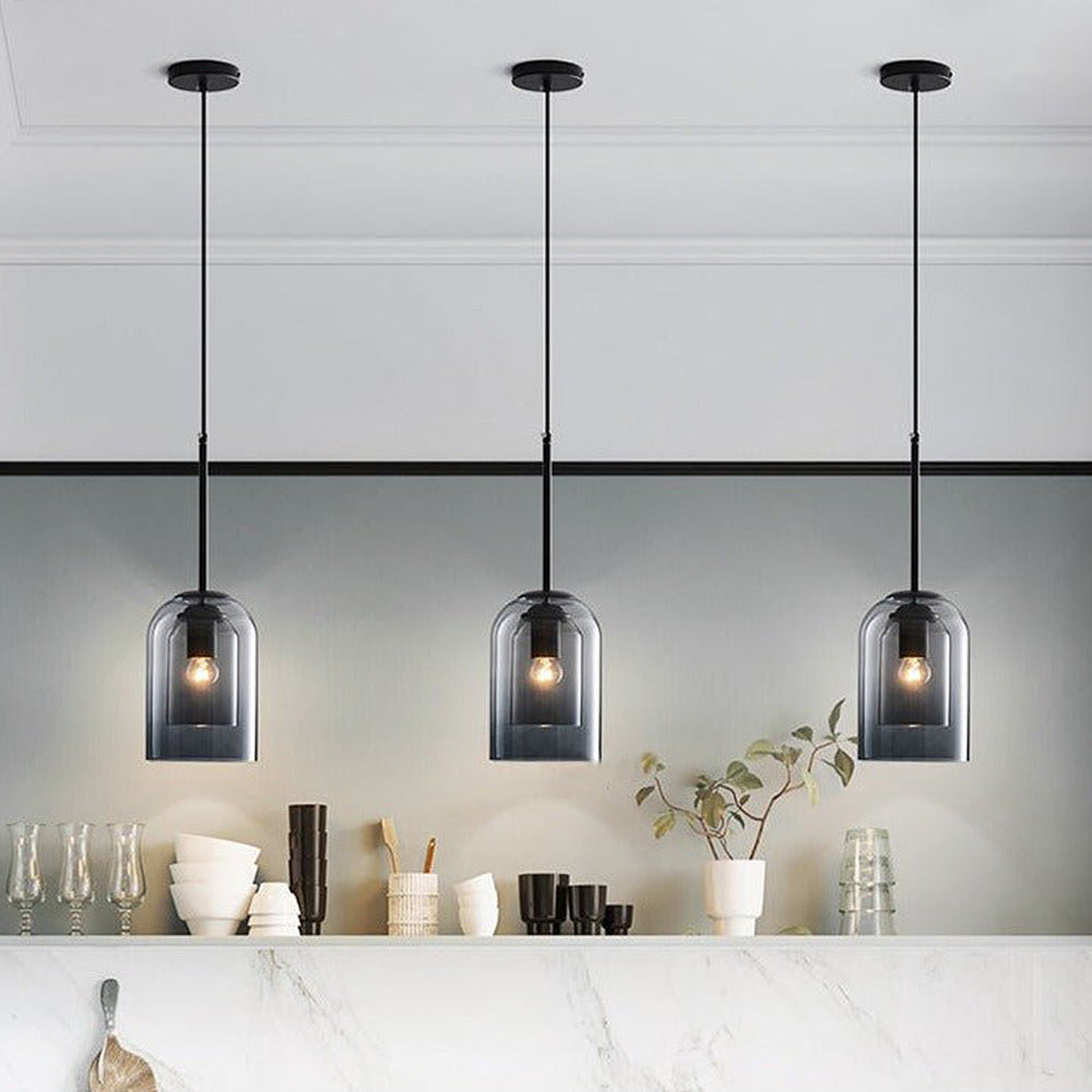 Minimalist Double Layer Small Pendant Light | Kalsten