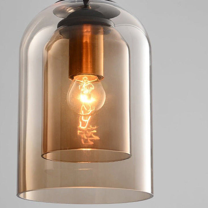 Minimalist Double Layer Small Pendant Light | Kalsten