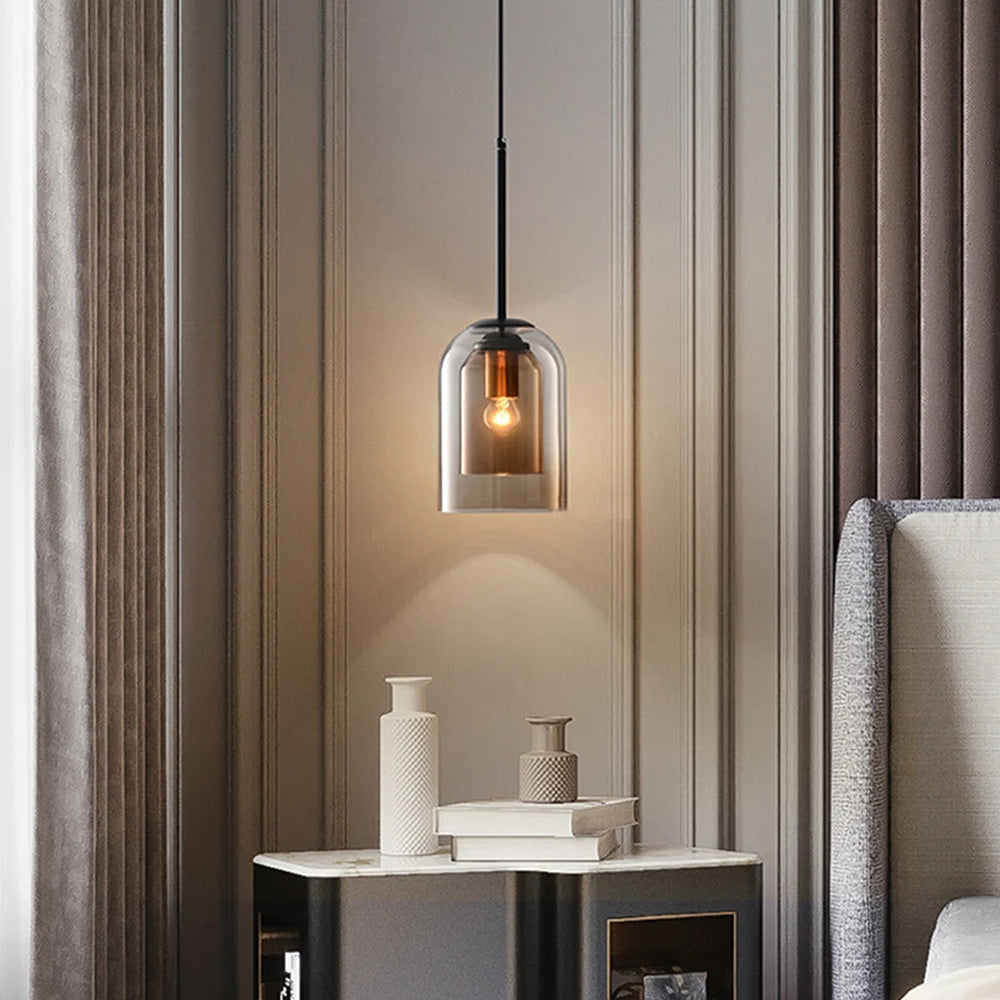 Minimalist Double Layer Small Pendant Light | Kalsten