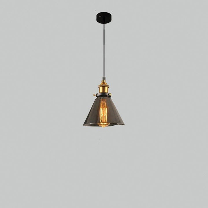 Nordic Clear Glass Bedside Pendant Light | Kalsten
