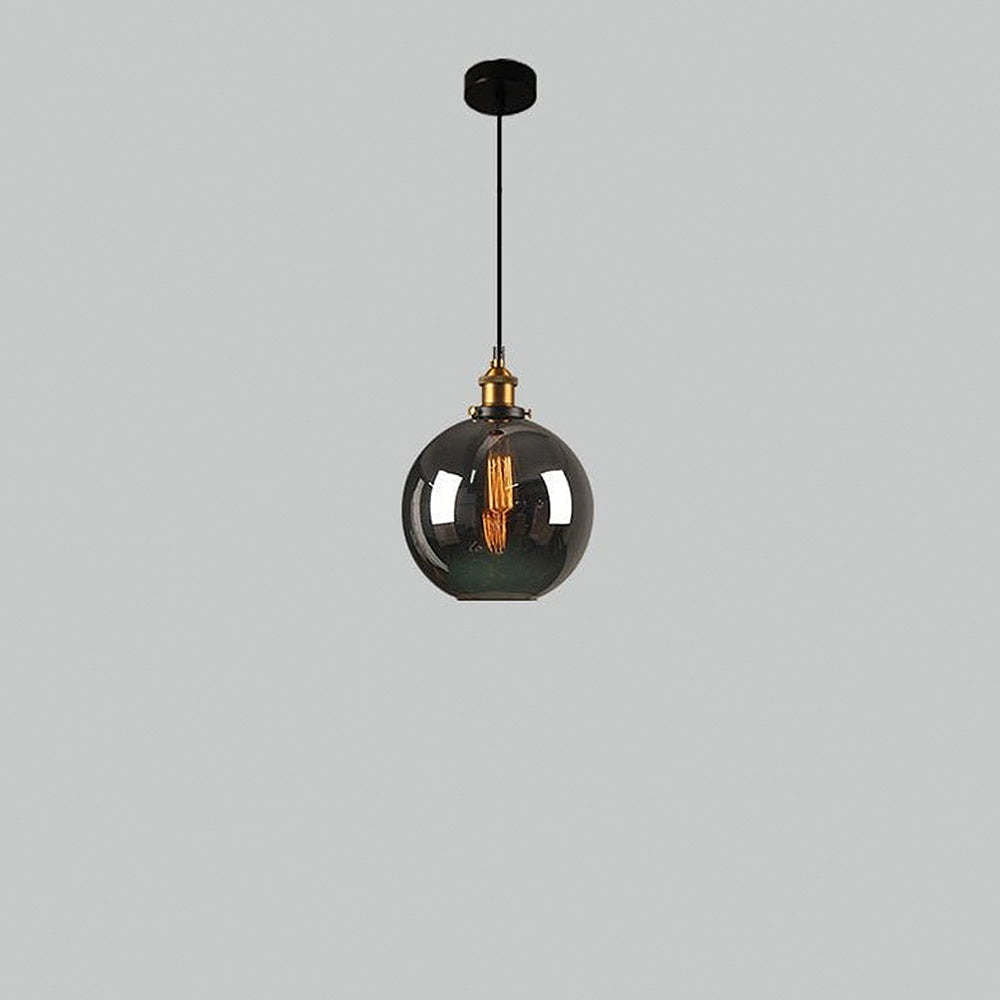 Nordic Clear Glass Bedside Pendant Light | Kalsten