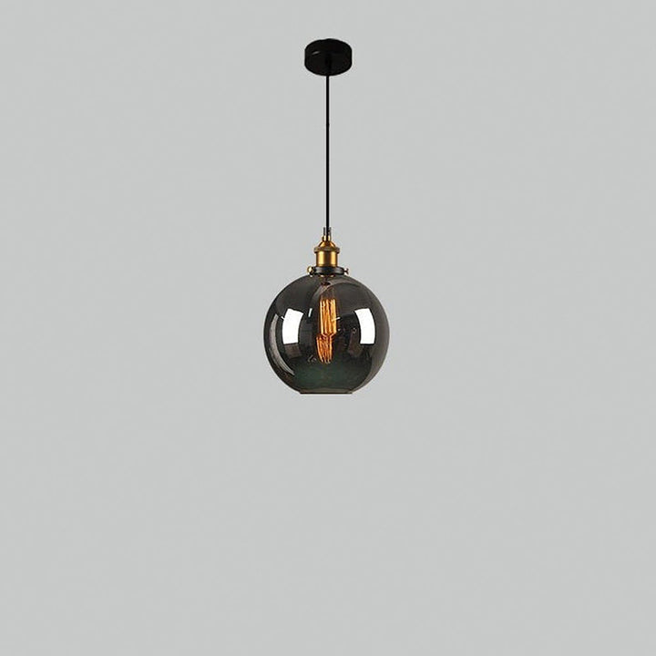 Nordic Clear Glass Bedside Pendant Light | Kalsten