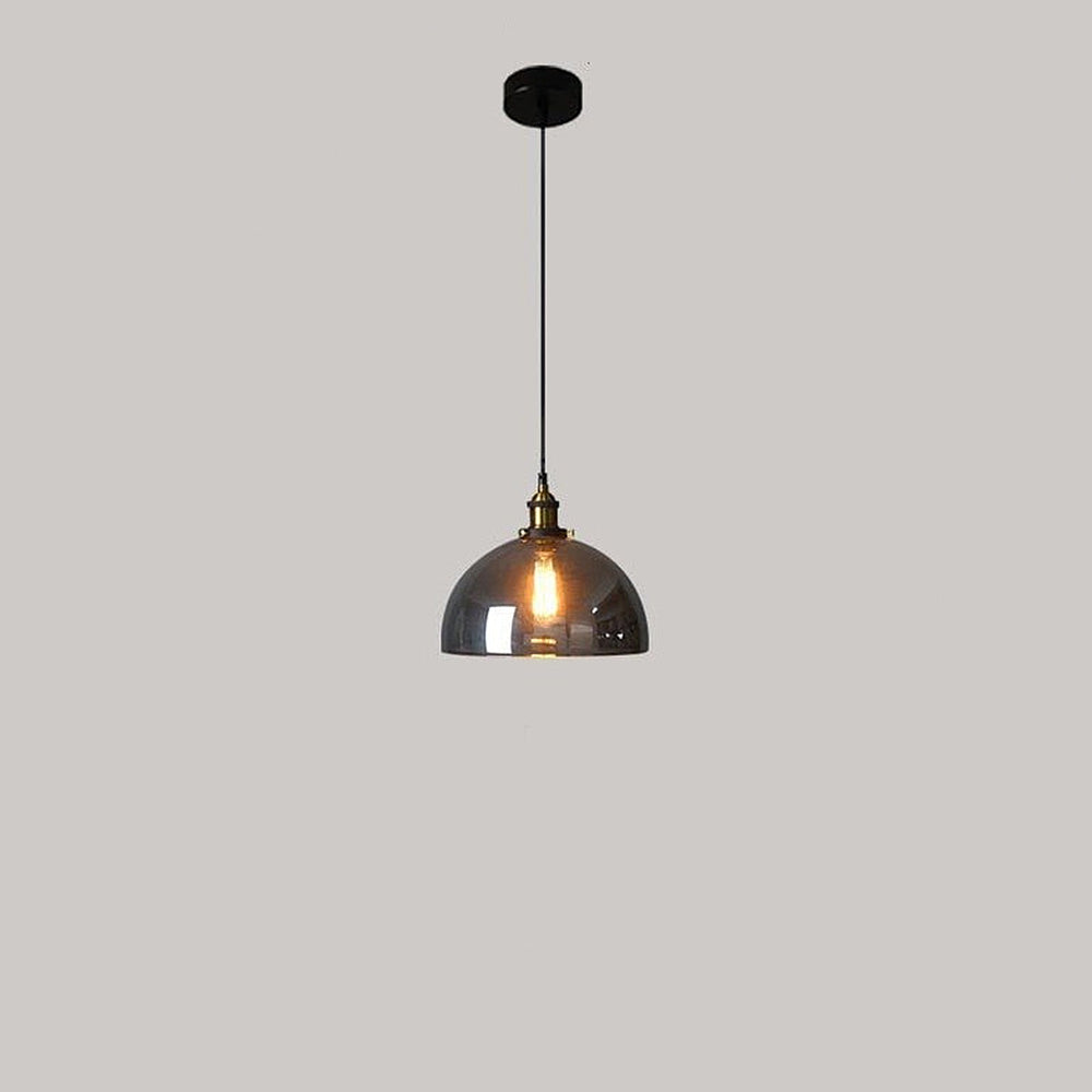 Nordic Clear Glass Bedside Pendant Light | Kalsten