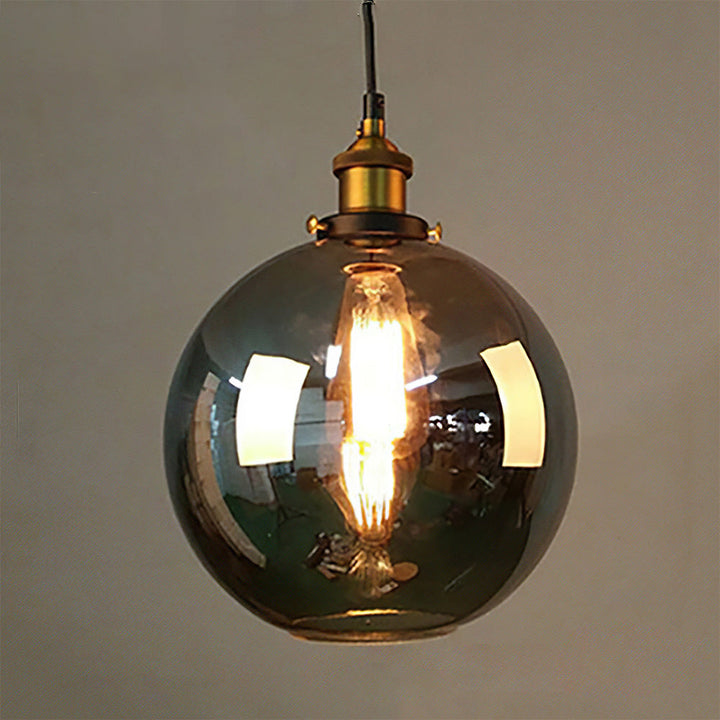 Nordic Clear Glass Bedside Pendant Light | Kalsten