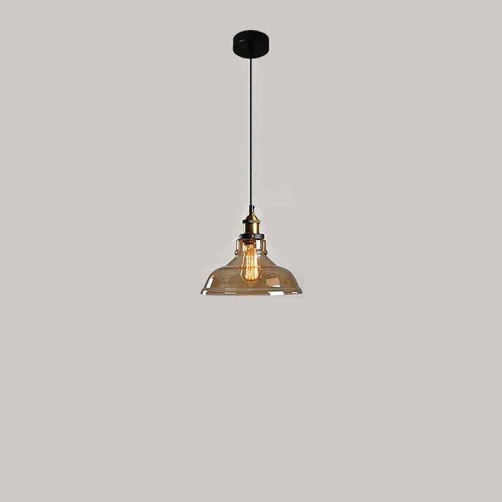 Nordic Clear Glass Bedside Pendant Light | Kalsten