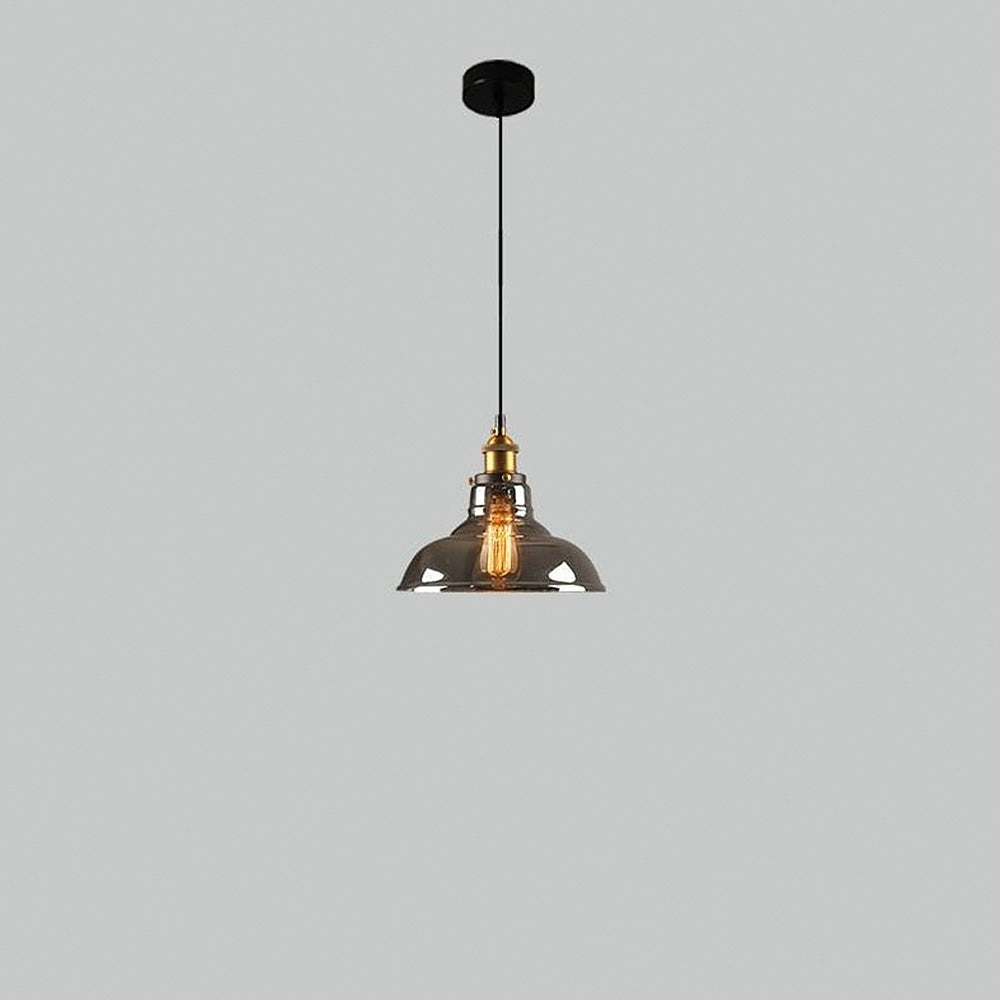 Nordic Clear Glass Bedside Pendant Light | Kalsten