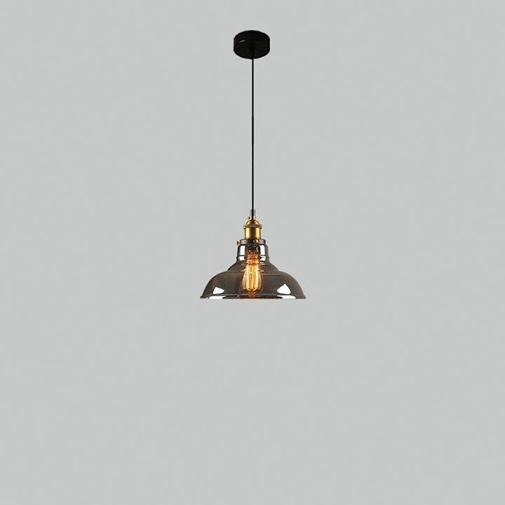 Nordic Clear Glass Bedside Pendant Light | Kalsten