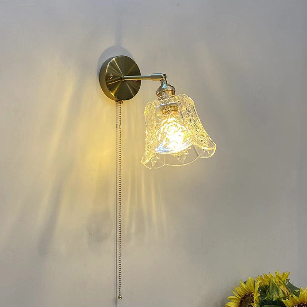 Vintage Mini Glass Clear Pendant Light | Kalsten